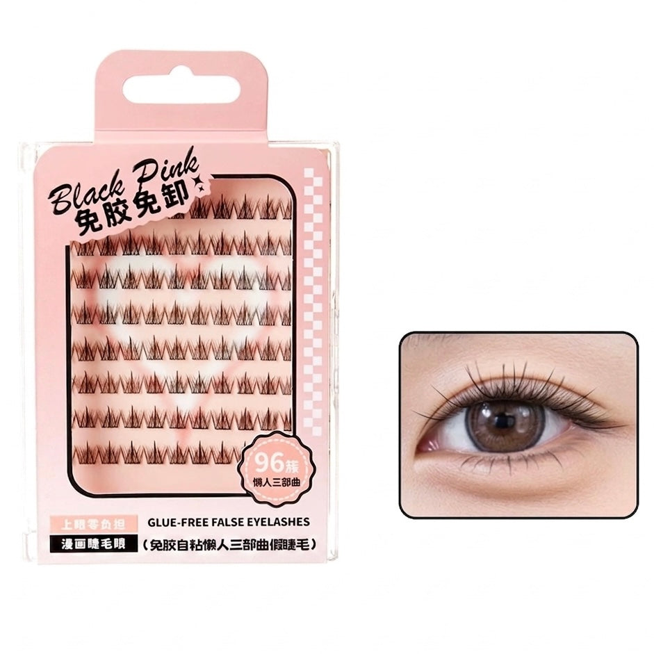 TTR Black Pink False Lashes