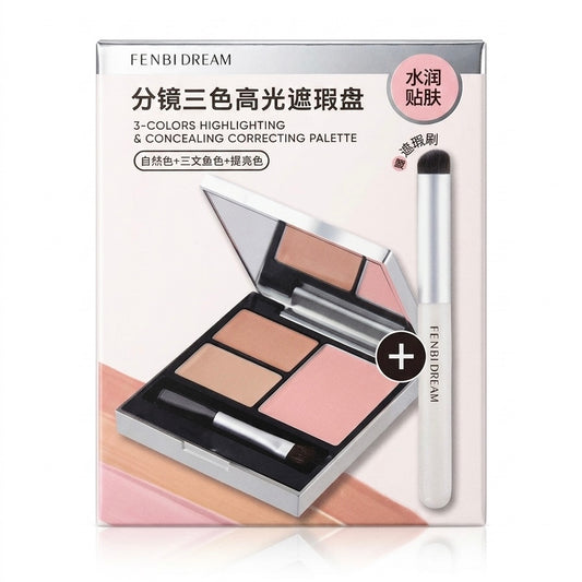 Fenbi Dream 3 Color Highlighting & Concealing Palette