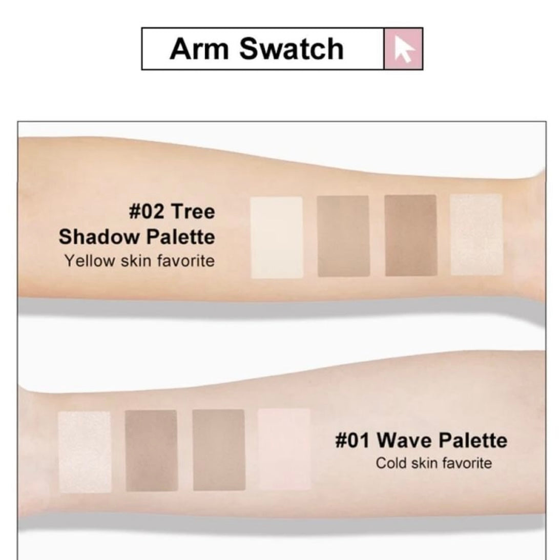 JUDYDOLL 2 IN 1 Highlighter Contour Palette