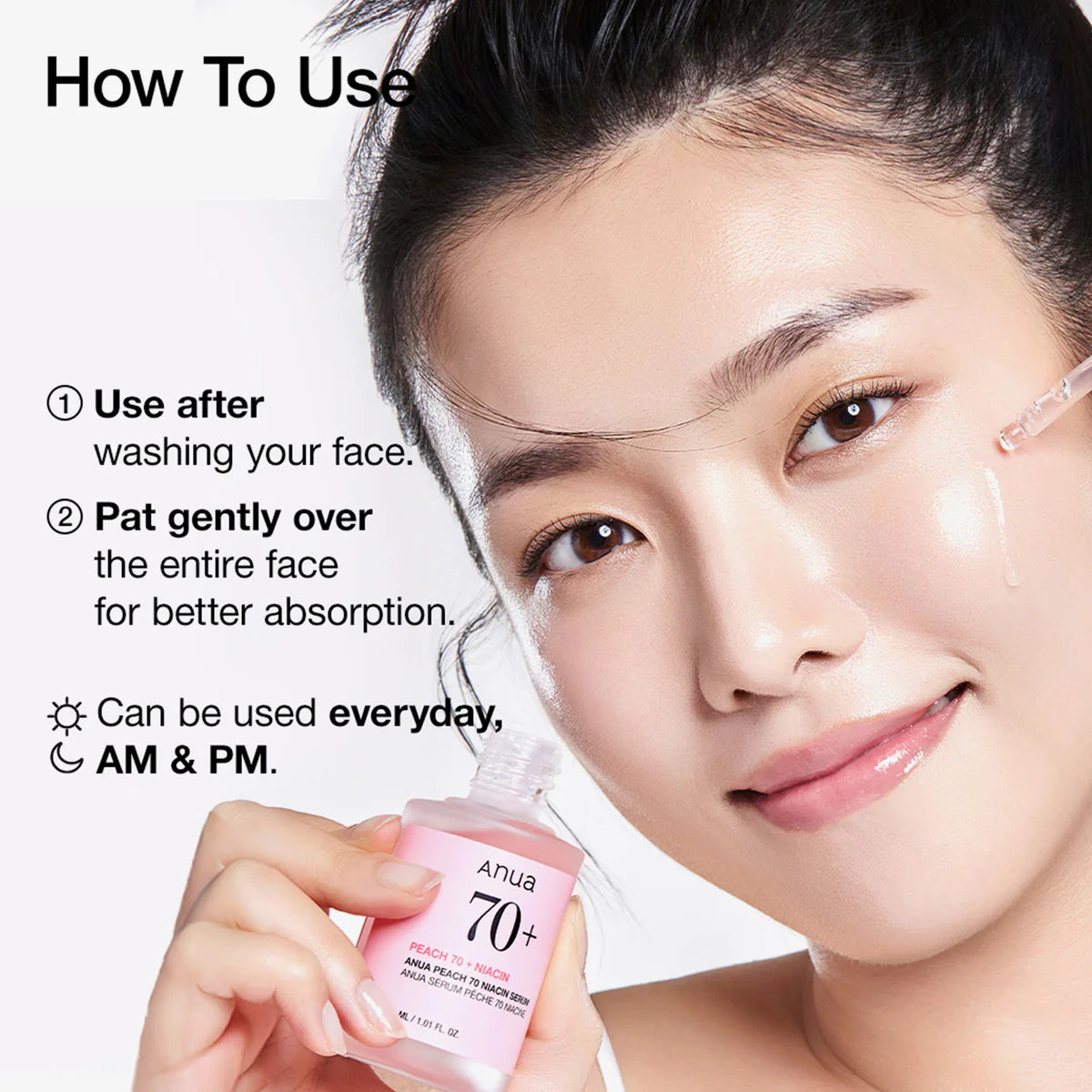 Sample Anua Peach 70 Niacin Serum