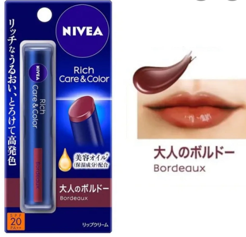 Nivea Rich Care & Color Lip Balm