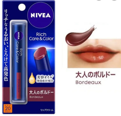 Nivea Rich Care & Color Lip Balm