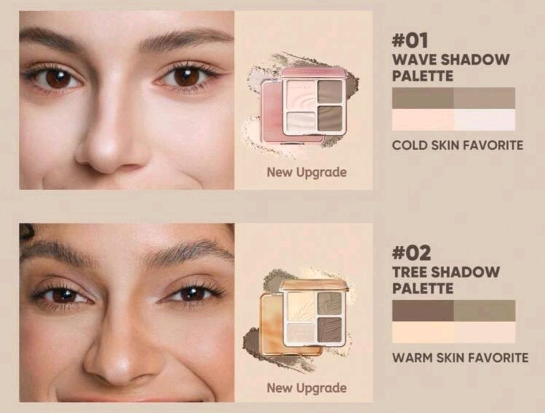 JUDYDOLL 2 IN 1 Highlighter Contour Palette