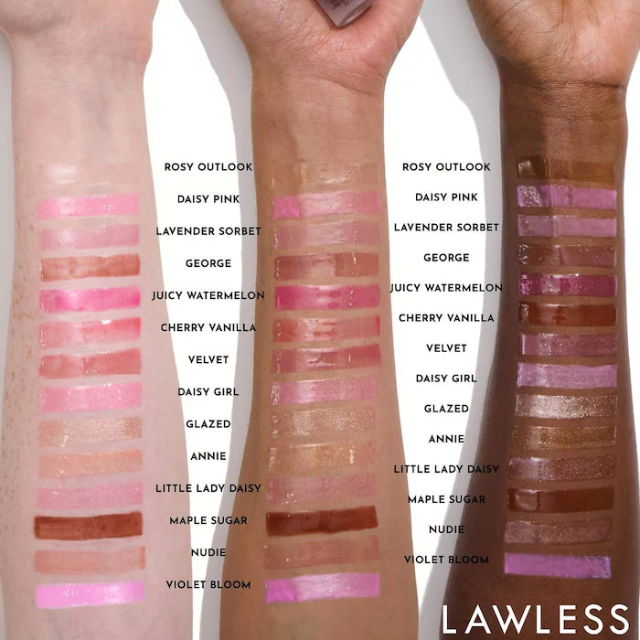 Mini LAWLESS Forget The Filler Lip Plumper Line Smoothing Gloss