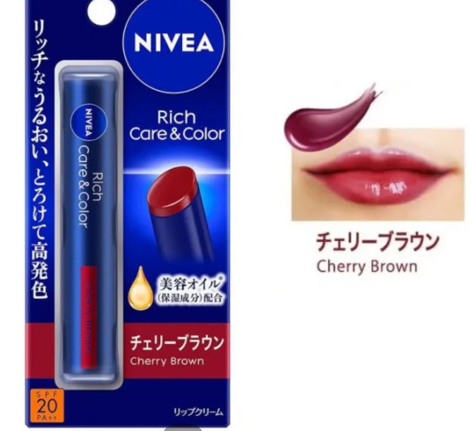 Nivea Rich Care & Color Lip Balm