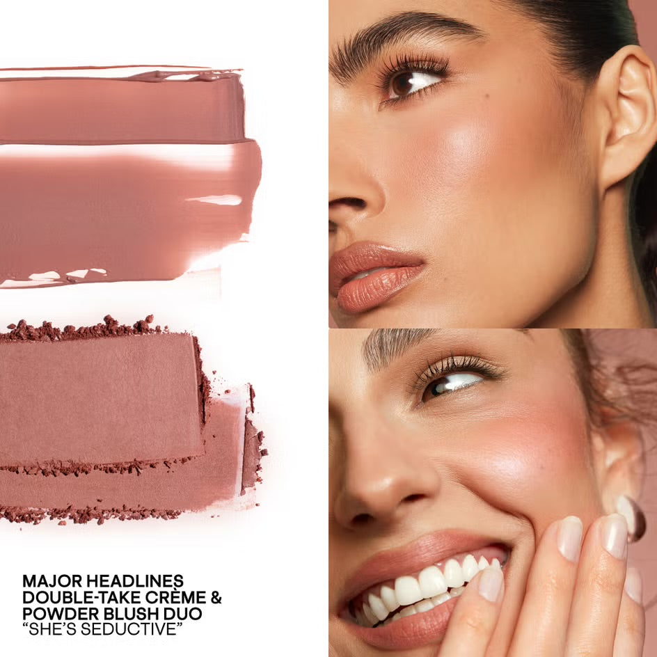 PATRICK TA Major Headlines Double-Take Crème & Powder Blush Duo