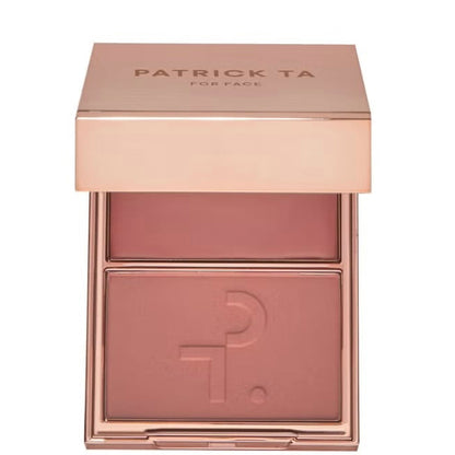 PATRICK TA Major Headlines Double-Take Crème & Powder Blush Duo